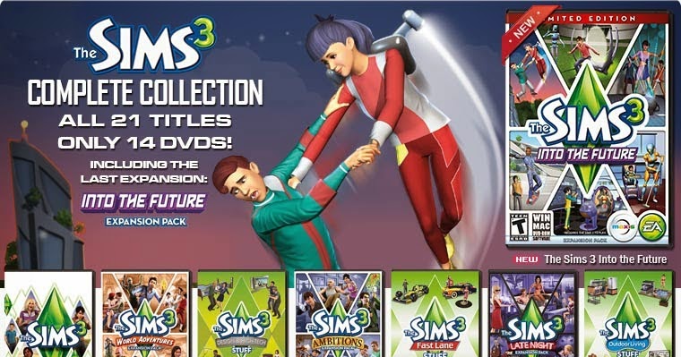 the sims 3 complete collection all sp ep 2014 repack mr dj play
